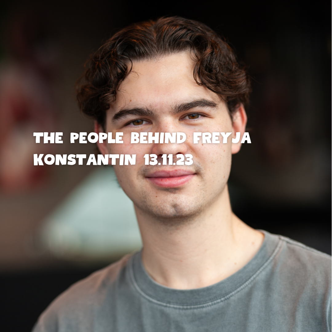 The people behind Freyja - Konstantin