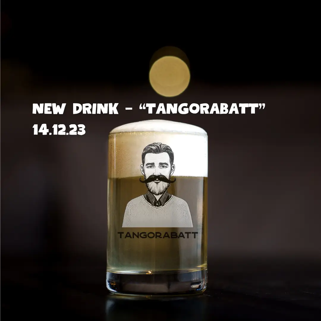 New drink – Tangorabatt 14.12.23